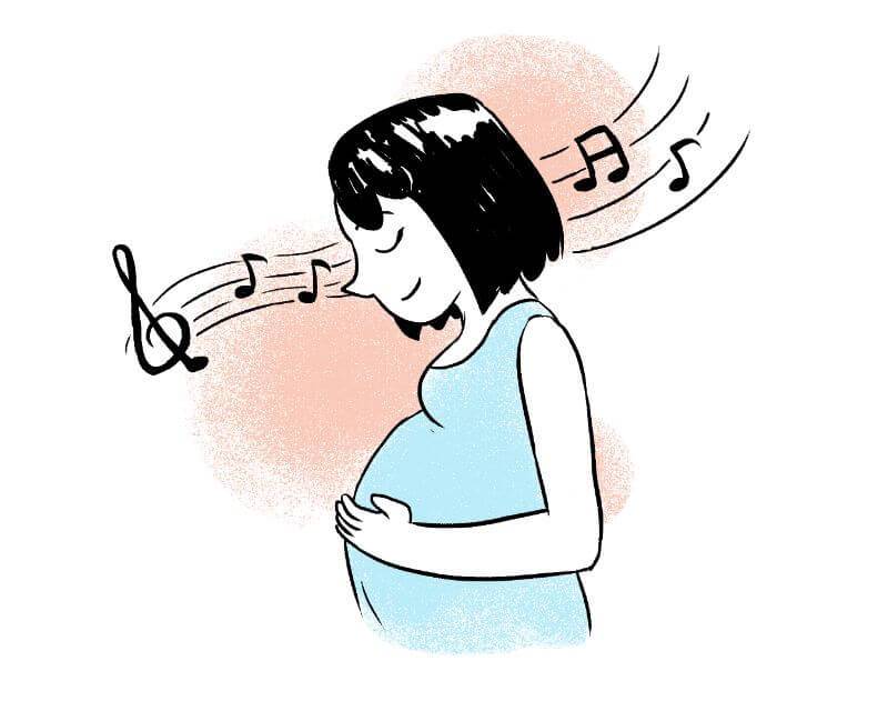 تاثیر موسیقی بر جنین